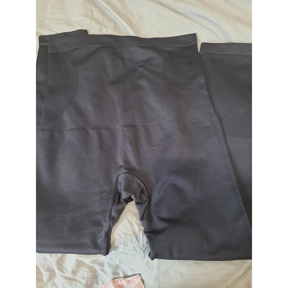 Shapermint body shaping‎ black leggings Women SZ L/XL waist grippers smoothing - Picture 8 of 8